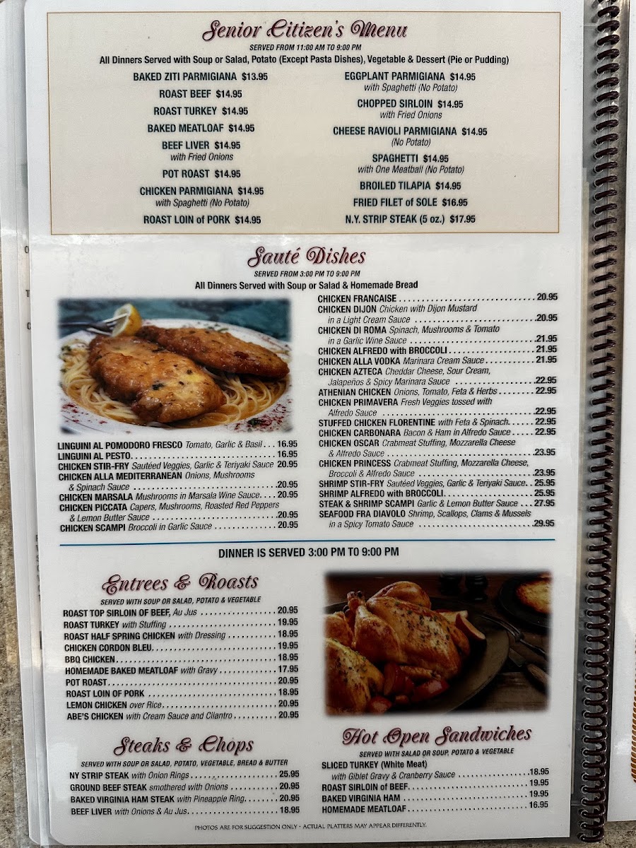 Village Diner Menu - Image 5